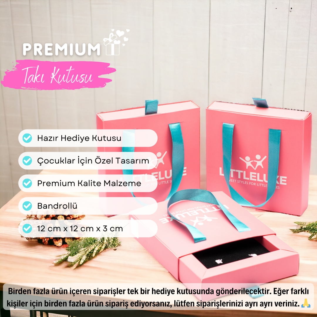 Benim Küçük Cupcake'im Gümüş Kız Çocuk Küpe